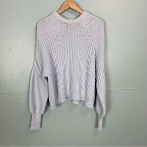 The Knotty Ones Sweater Baby Blue FLAWED FLAWED